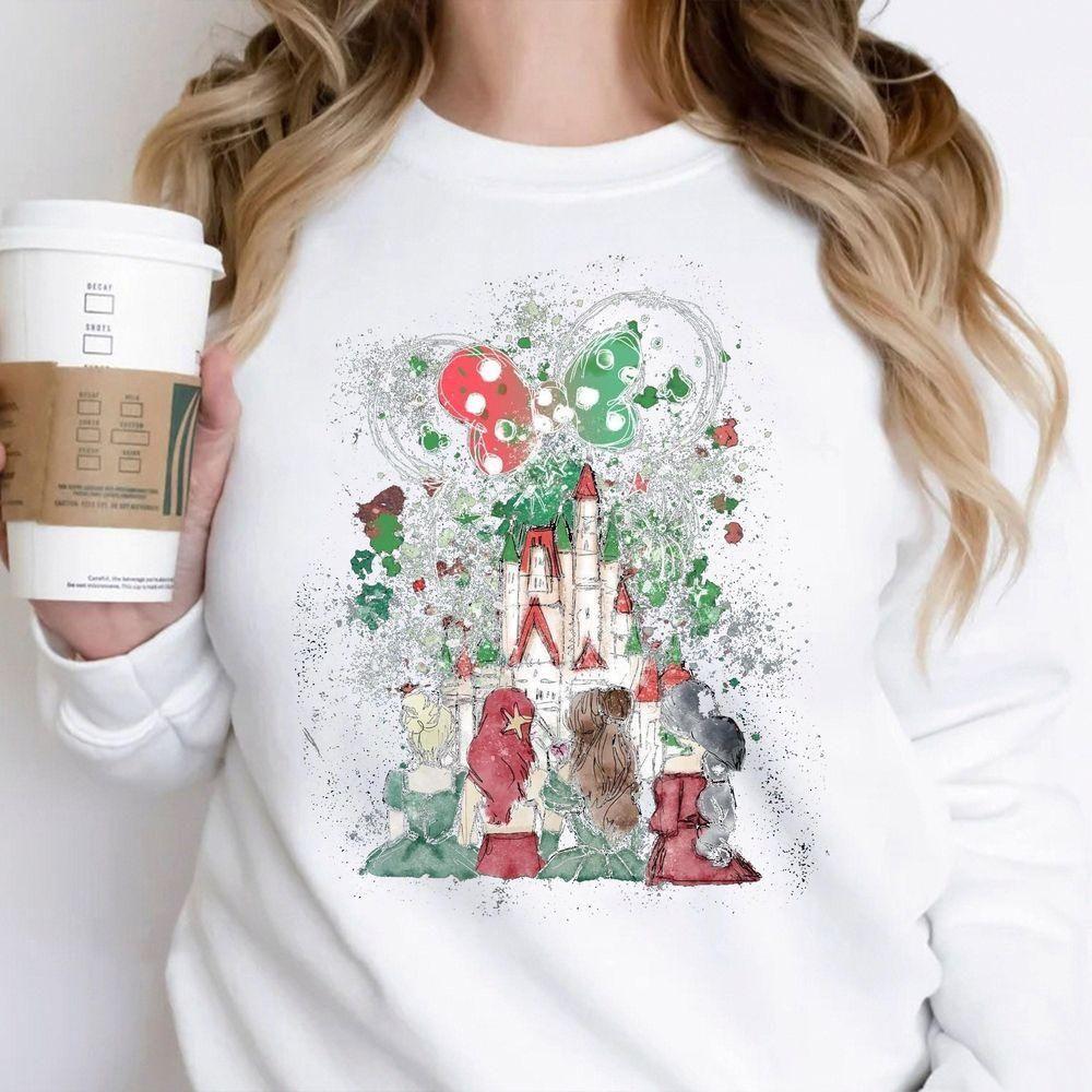 Princess Castle Christmas Disney Vuitino Apparel